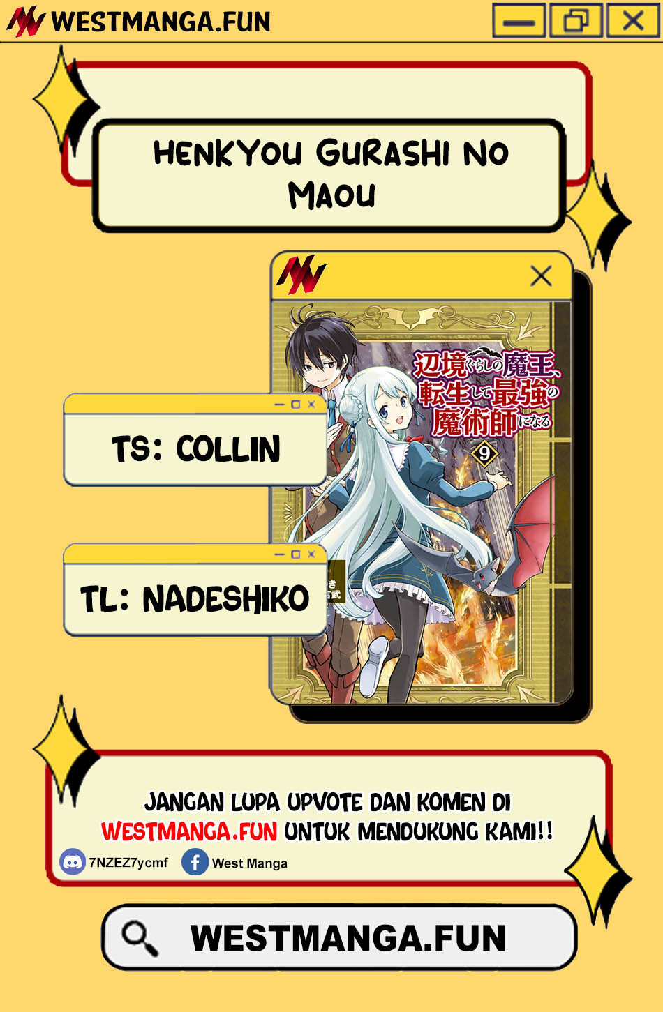 Henkyou Gurashi no Maou, Tensei shite Saikyou no Majutsushi ni naru ~Aisarenagara Nariagaru Moto Maō wa, Ningen o Shiritai~ Chapter 45 Gambar 5